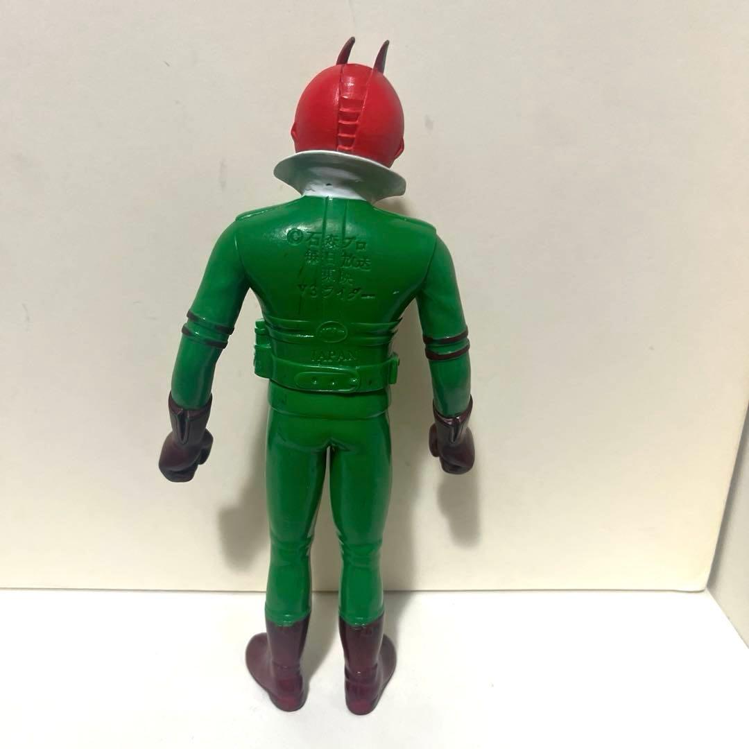ポピー製 仮面ライダーV3 ミドルサイズ ソフビ フィギュア