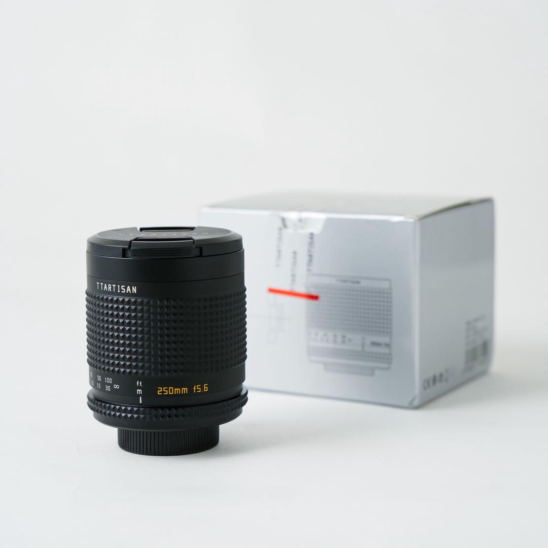 新品同様　TTArtisan 250mm f5.6 M42マウント ドーナツボケ