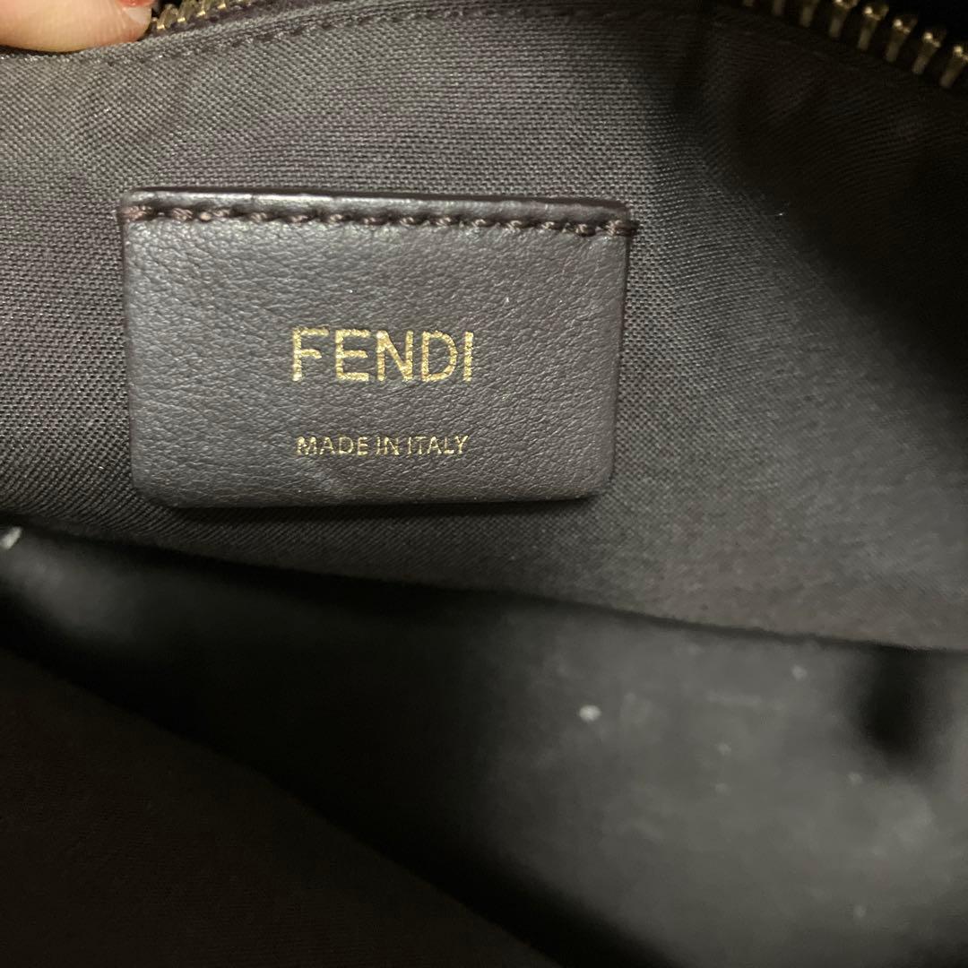 フェンディ バイザウェイ　パイソン 蛇革　2way ※ハンドル部要確認