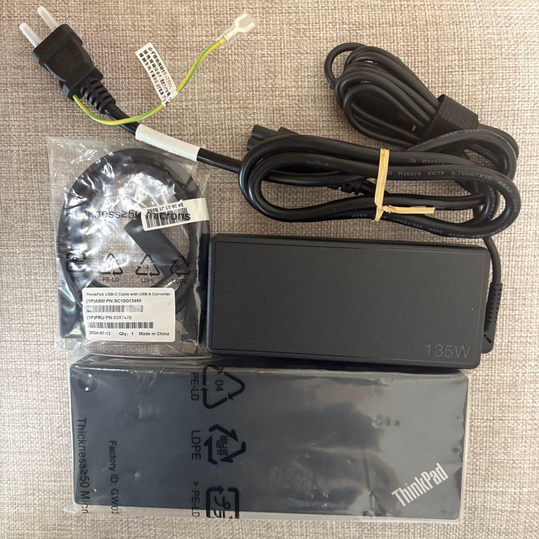 その他 Lenovo ThinkPad Hybrid USB-C Dock 40AF
