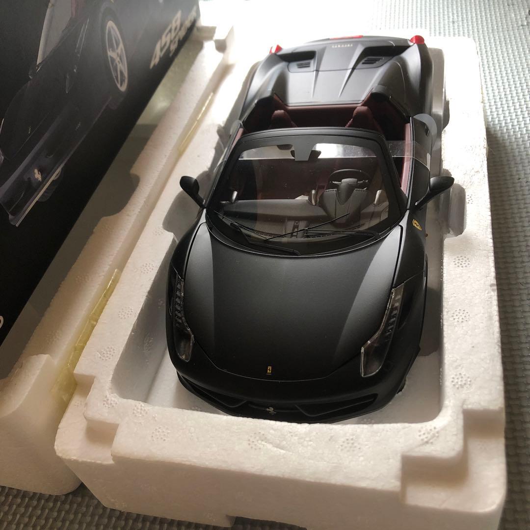 ホットウィール　エリート　フェラーリ　458 イタリア　スパイダー
