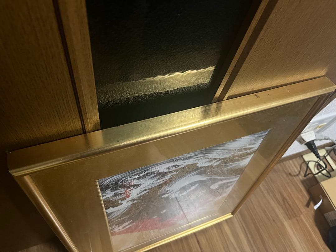 赤富士に昇り龍　6号　あいはら友子