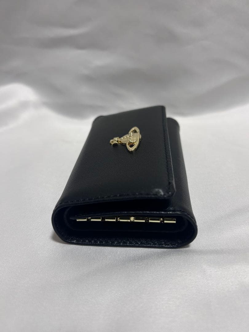 Vivienne Westwood ブラック レザー キーケース