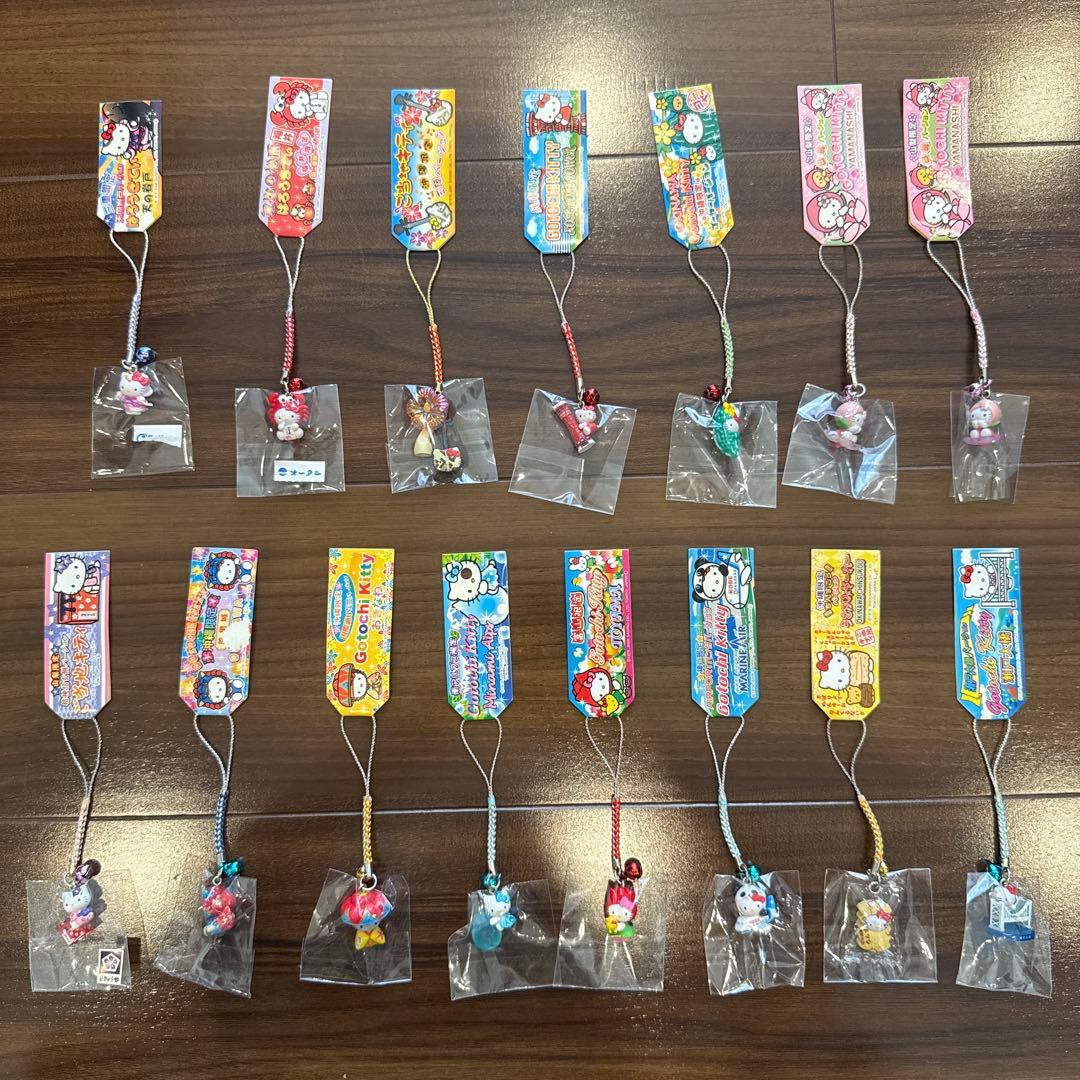 ご当地キティ ストラップ まとめ売り