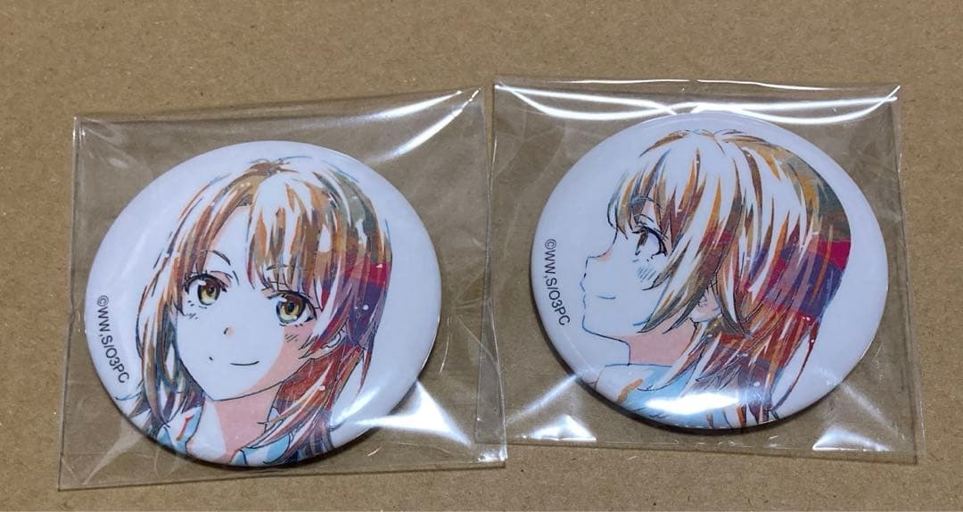 俺ガイル　一色いろは　缶バッジ　Ani-Art セット