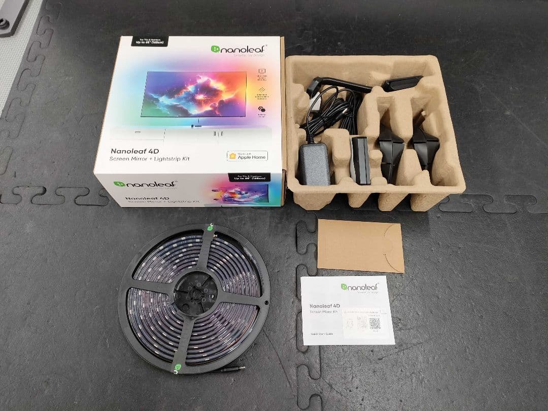 Nanoleaf 4D スクリーンミラー+ライトストリップパック