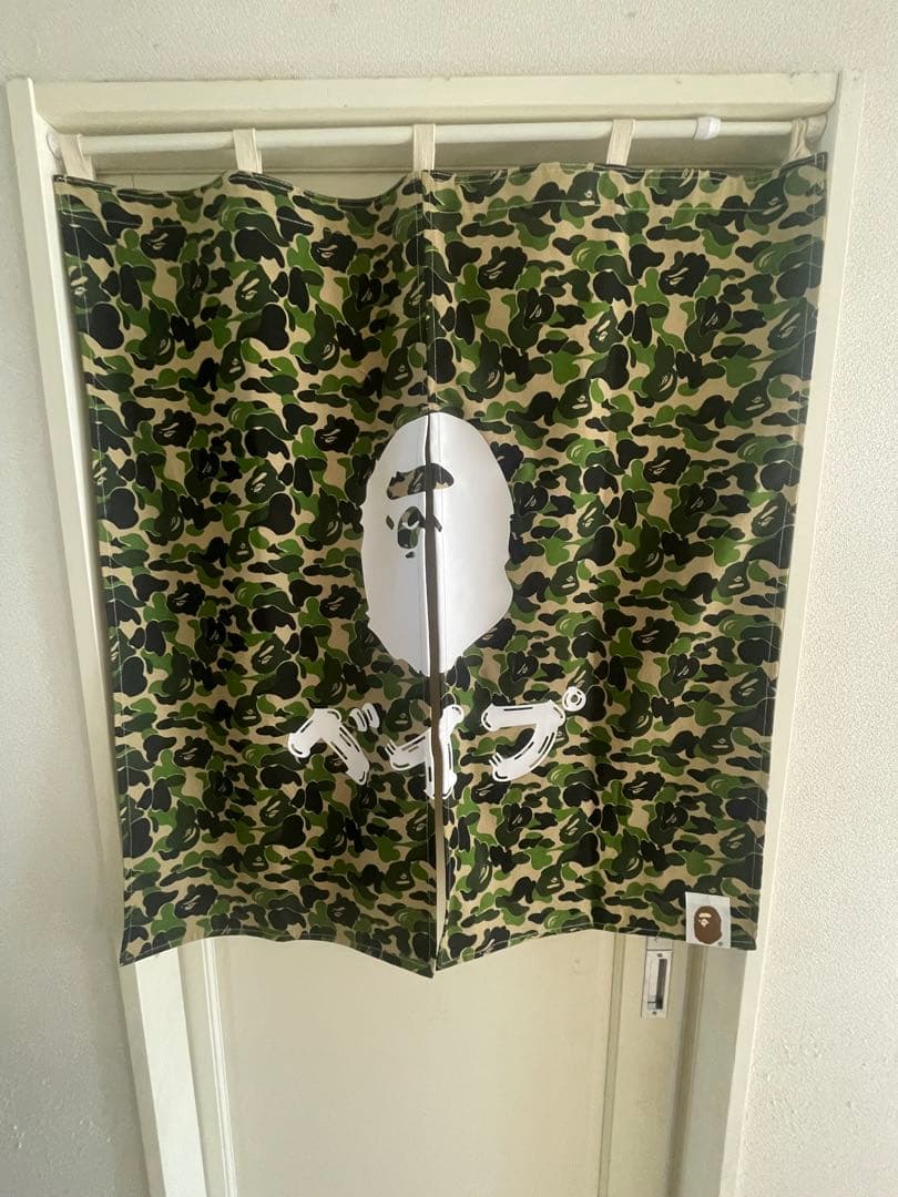 BAPE A BATHING APE ABC CAMO NOREN のれん