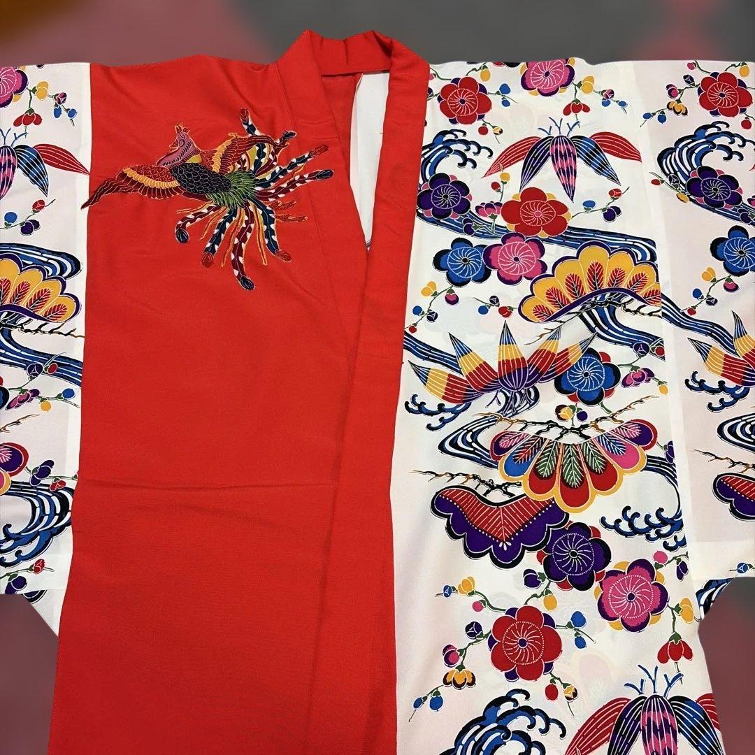 琉球紅型　打ち掛け