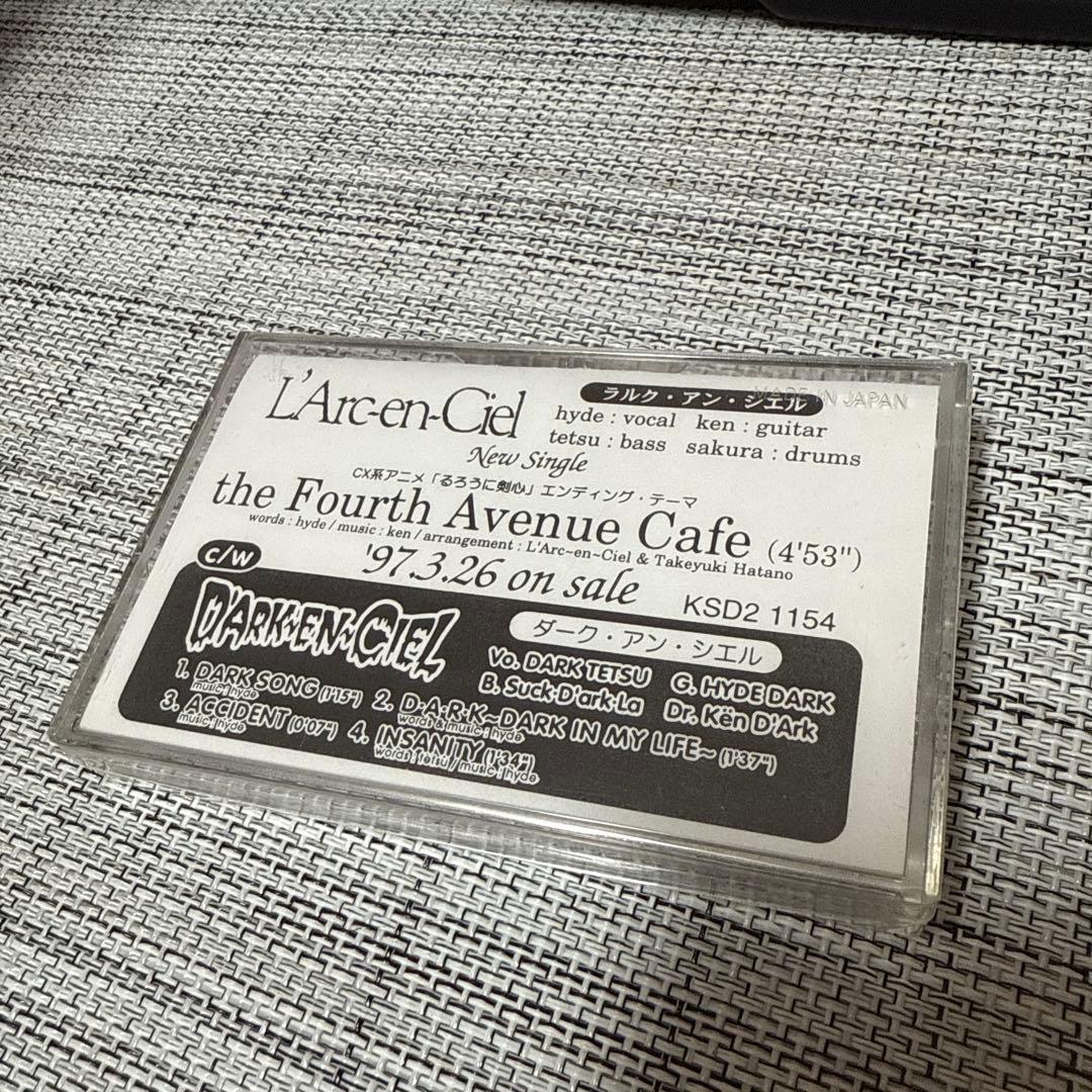 中古 the fourth 〜 カセット プロモ版 ラルク L'Arc サンプル