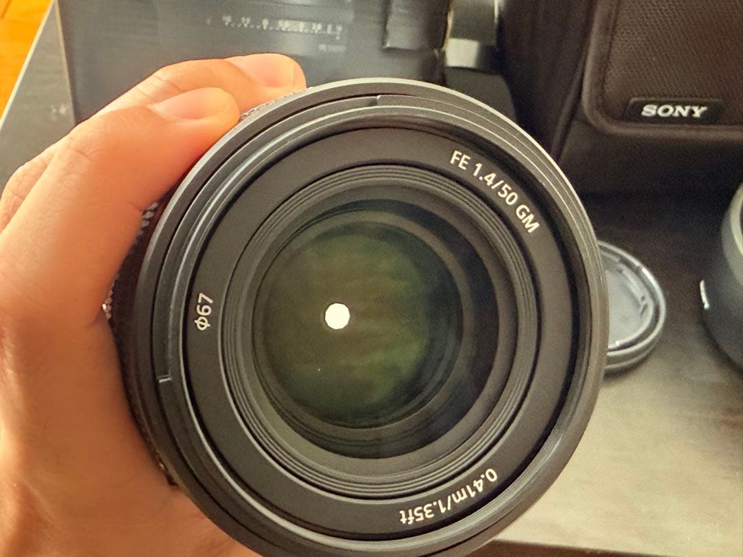 【美品】SONY FE 50mm F1.4 GM レンズ