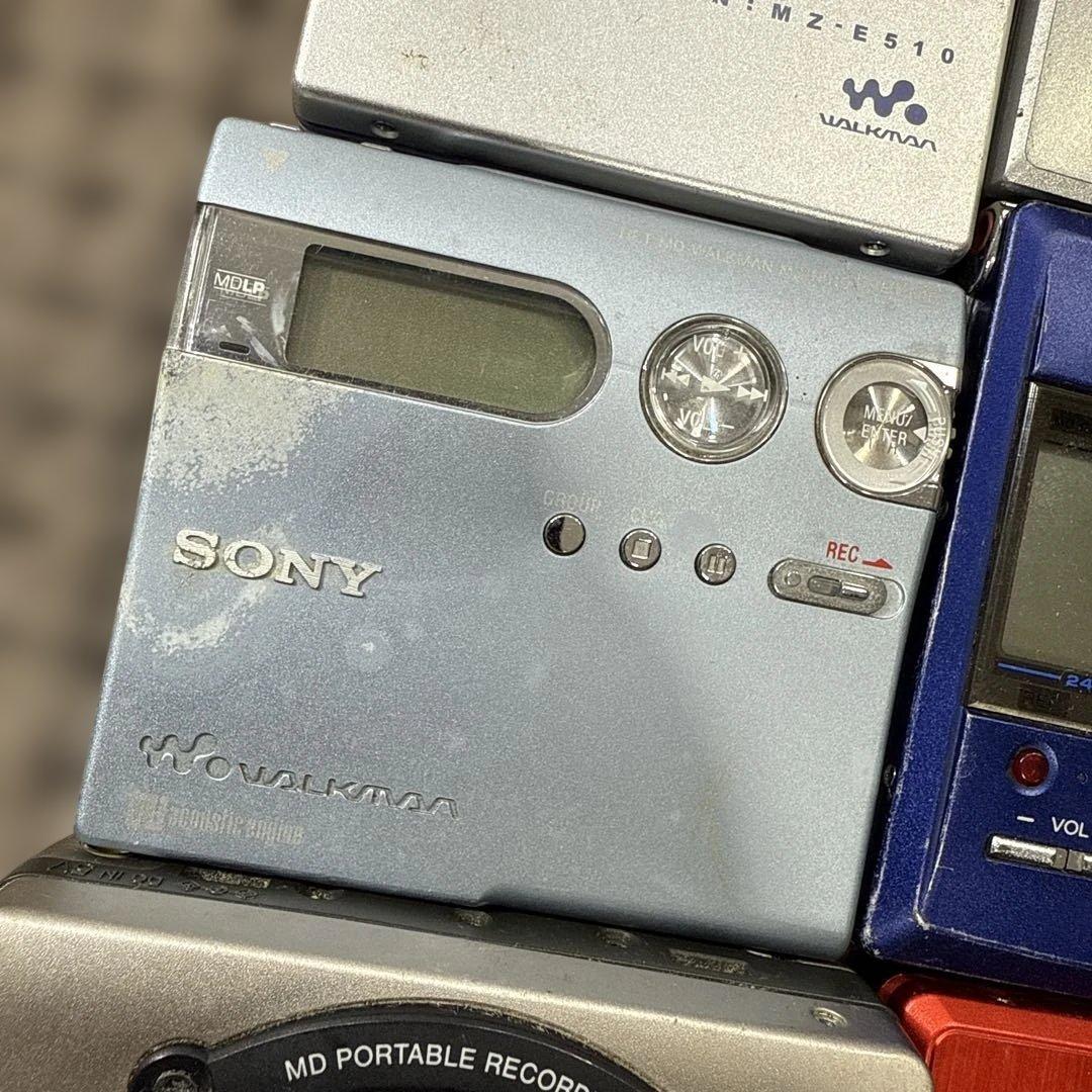 ジャンク　MDウォークマン　プレーヤー　まとめて