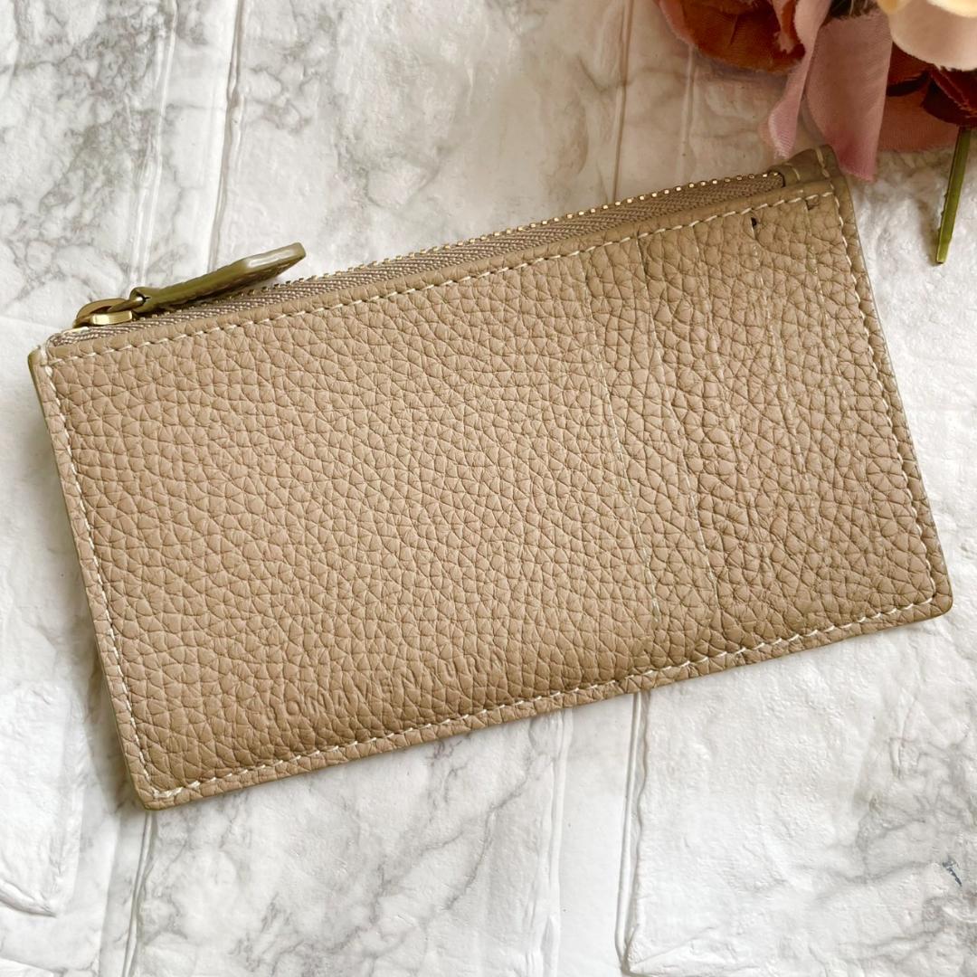 極美品✨BONAVENTURA ボナぺンチュラ　フラグメントケース　グレージュ