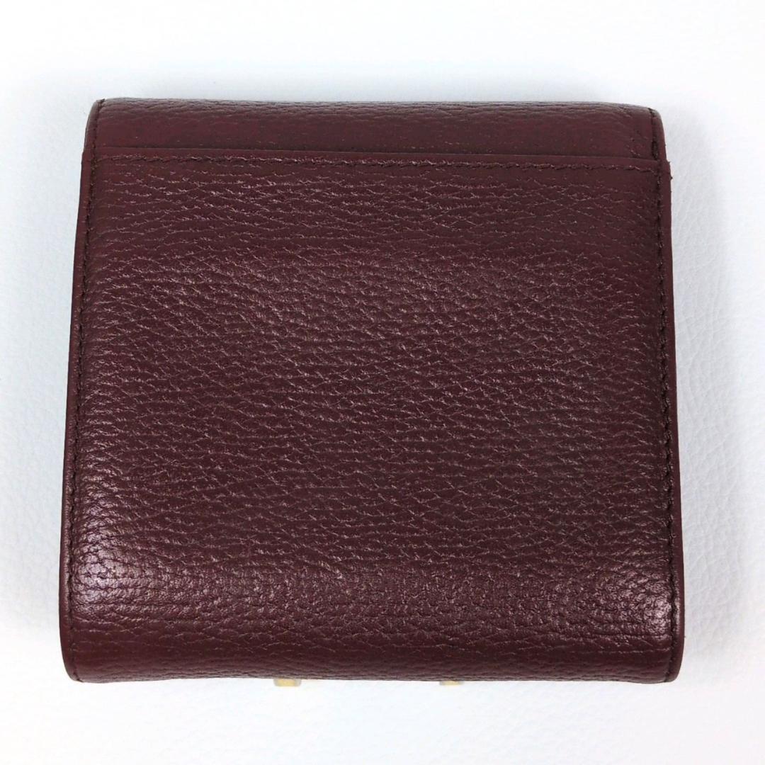 アタオ ロトロ ウォレット 二つ折り財布 バーガンディ コンパクトウォレット