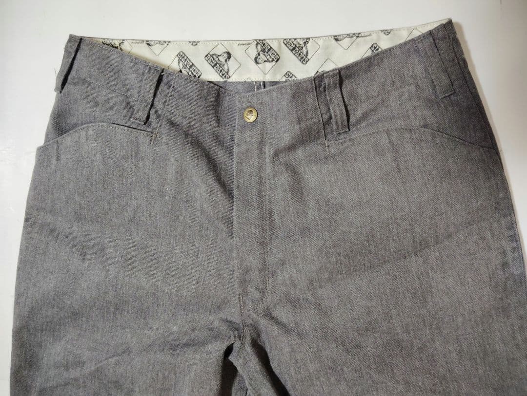 ベンデイビス　ワークパンツ　ヘザーグレー　サイズ34　USA製　古着