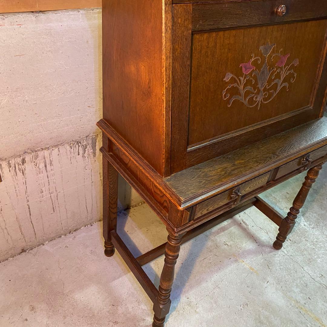 【美品】三越ブルージュ　カントリーハウス　ライティング　ビューロー　デスク