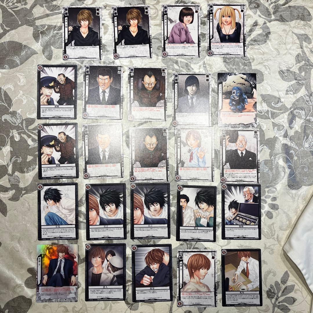 デスノート　コナミ　トレカ　24枚