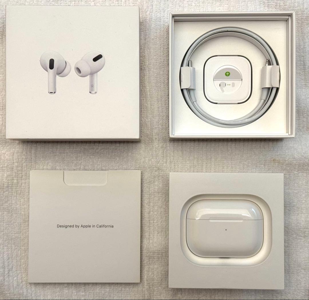 【美品】Apple AirPods Pro 本体①