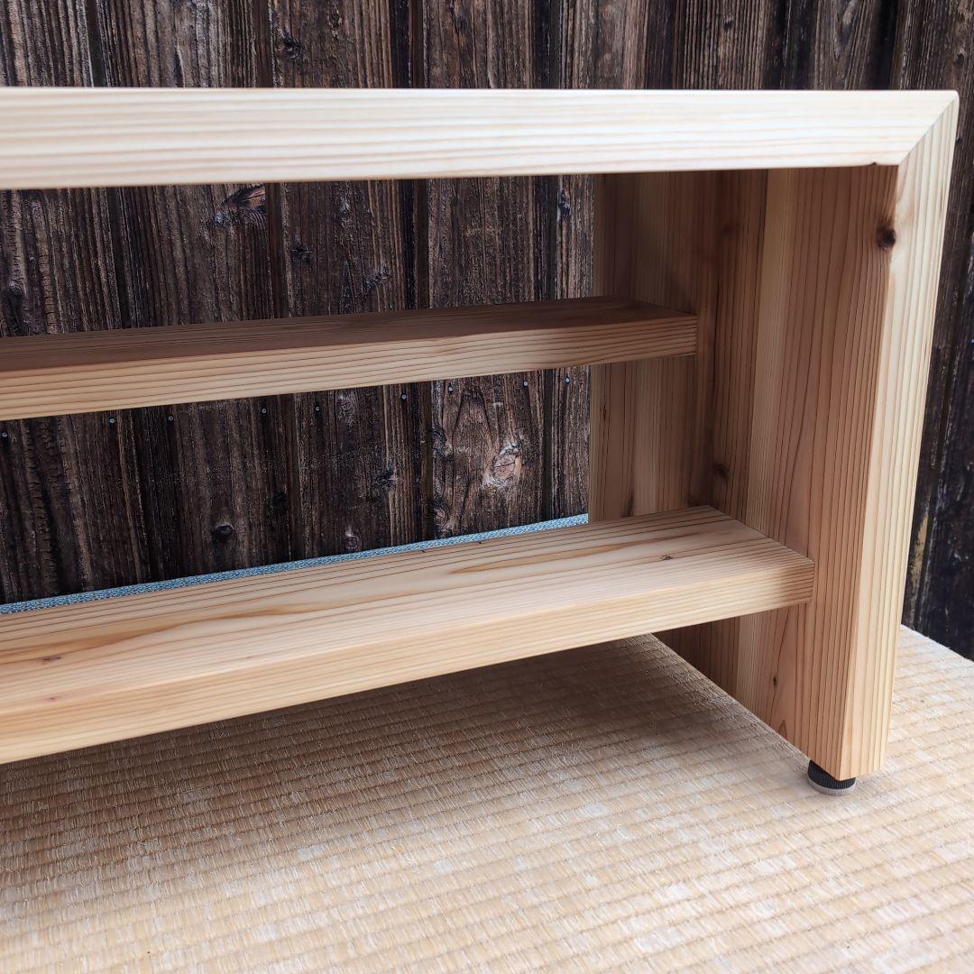 杉古材リメイク　分厚いラック　テーブル　ベンチ テレビ台　飾り台などに
