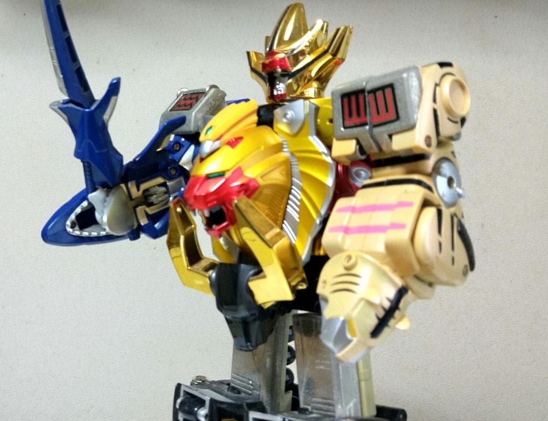 仮*ー様 百獣戦隊ガオレンジャー　DX超合金　百獣合体ガオキング