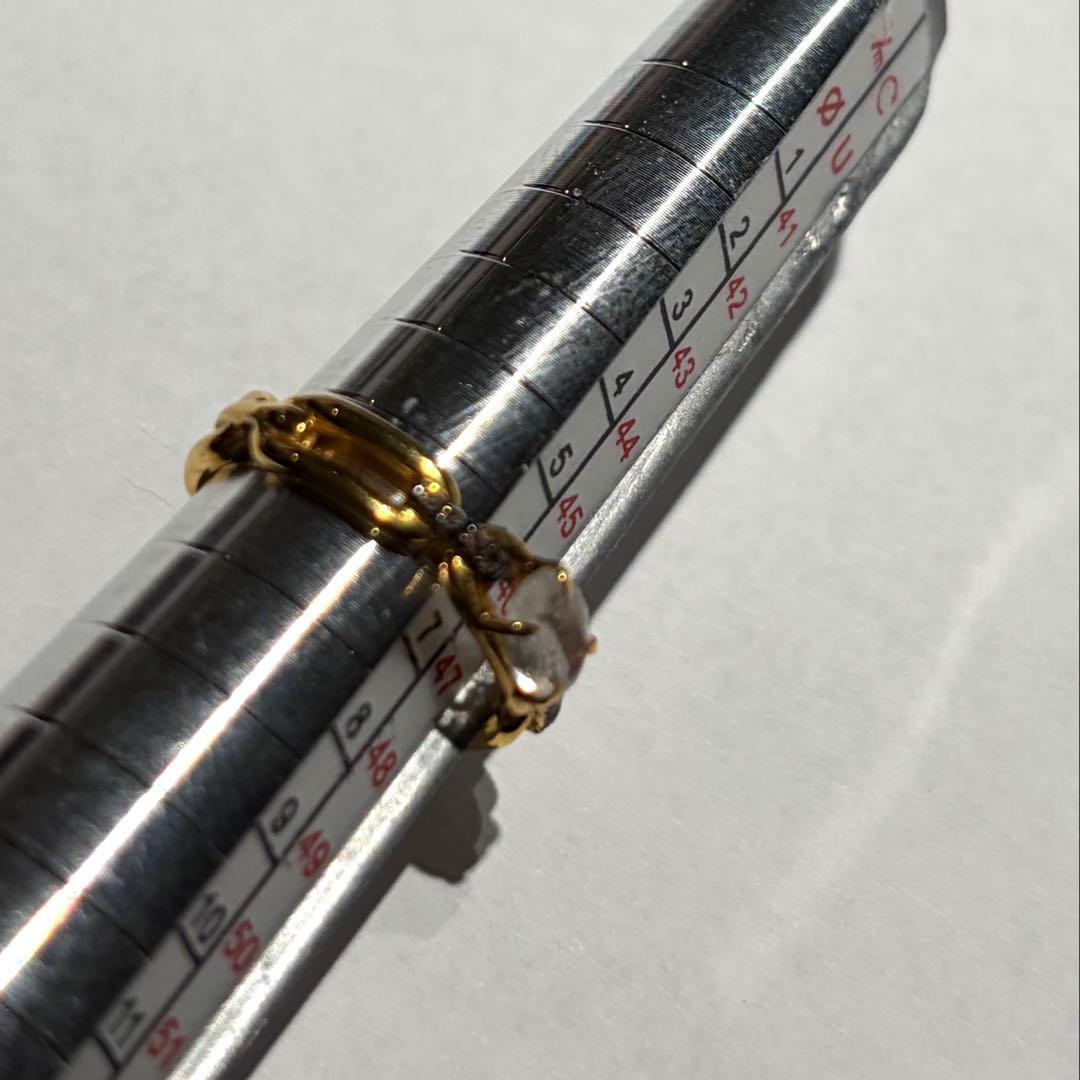 アクセサリー artida oud link pave ring