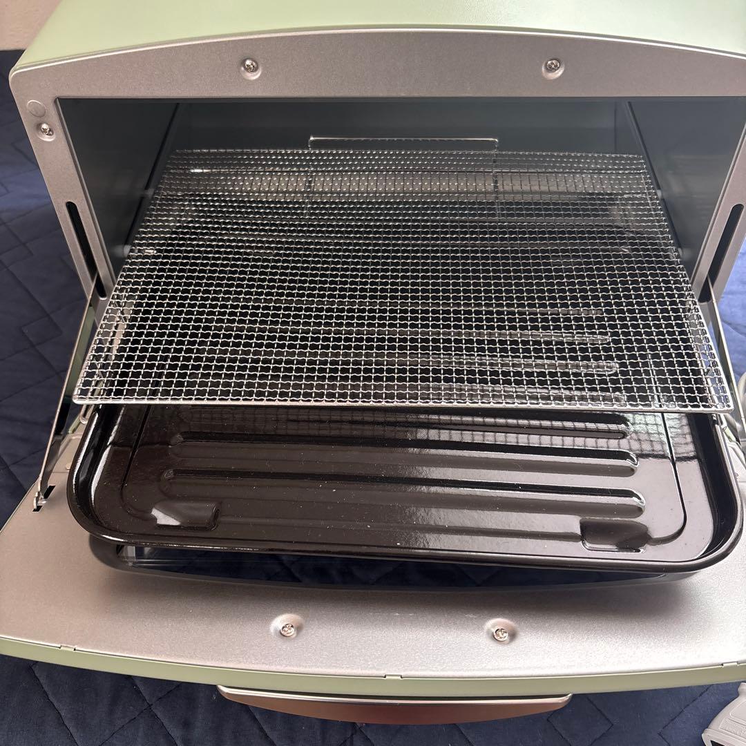 2024年製アラジンミントグリーン トースター 1270W 200-840度