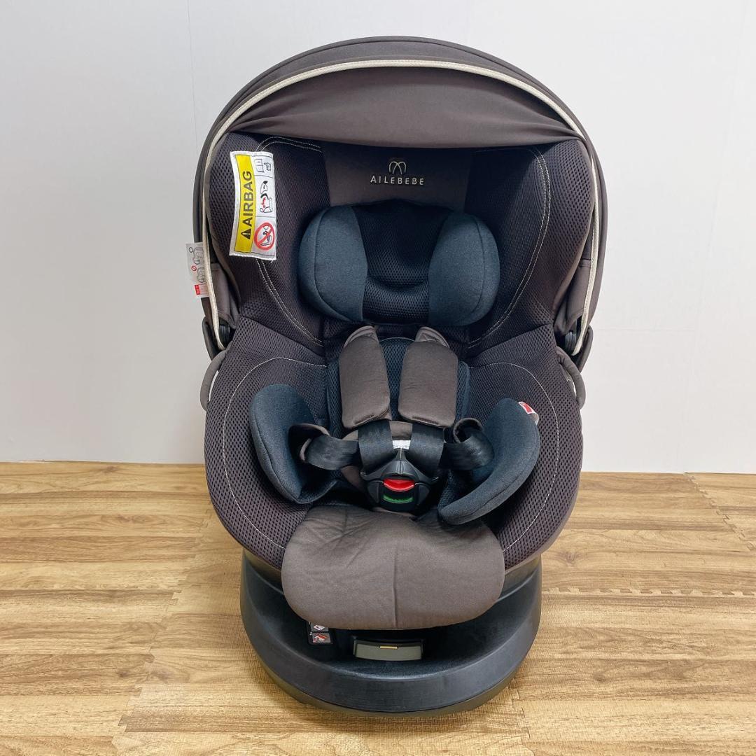 良品】エールベベ チャイルドシート　クルット4i グランス ISOFIX 回転式