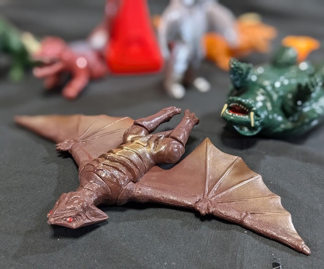 ガメラ復活カーニバル（バンダイ）ミニサイズ ソフビフィギュア７体セット箱付