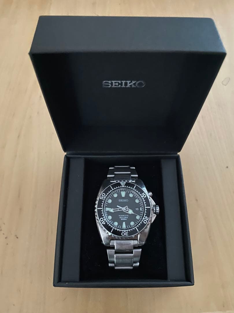 ぷ*ー様 SEIKO セイコー　プロスペックス　ダイバー　キネティック　SBCZ