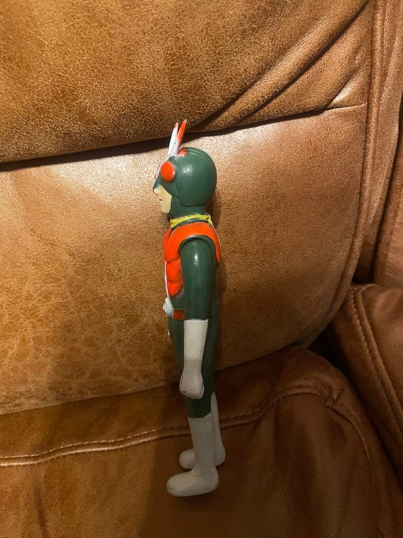 専用　無版権　ライダーマン　ソフビ