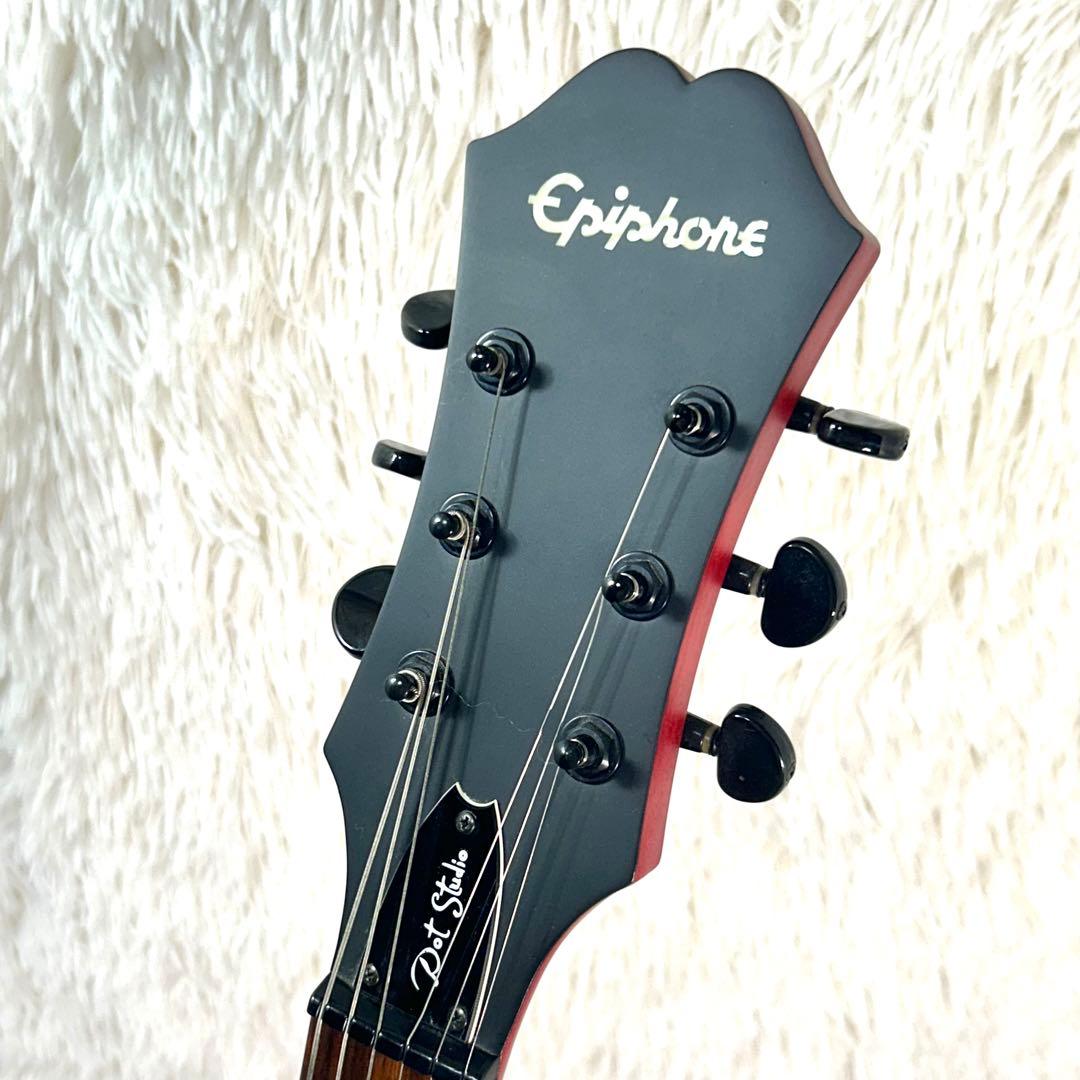 【美品】Epiphone DOT Studio セミアコ マットフィニッシュ