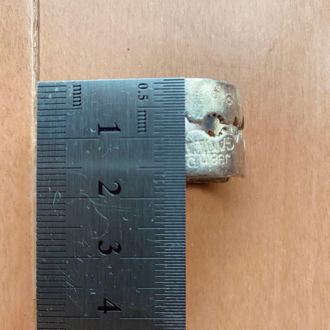 希少 Jean Paul Gaultier シルバーリング 新品同様 Y2K