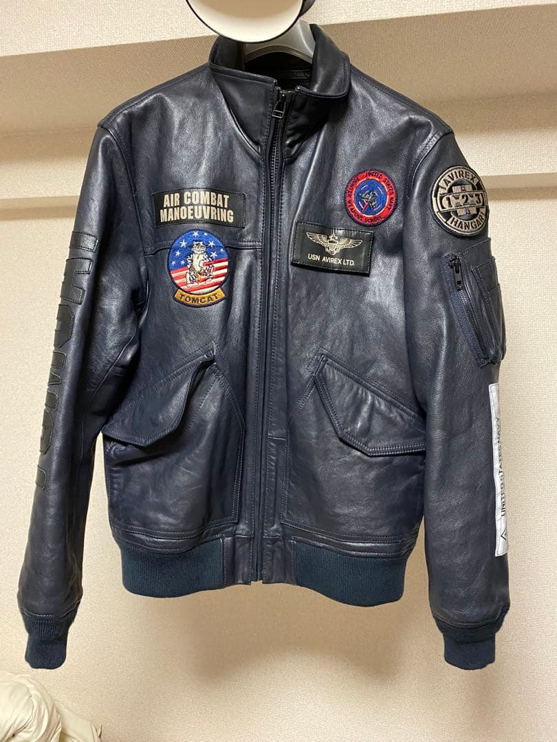 【入手困難】AVIREX LEATHER TOP GUN/レザージャケット
