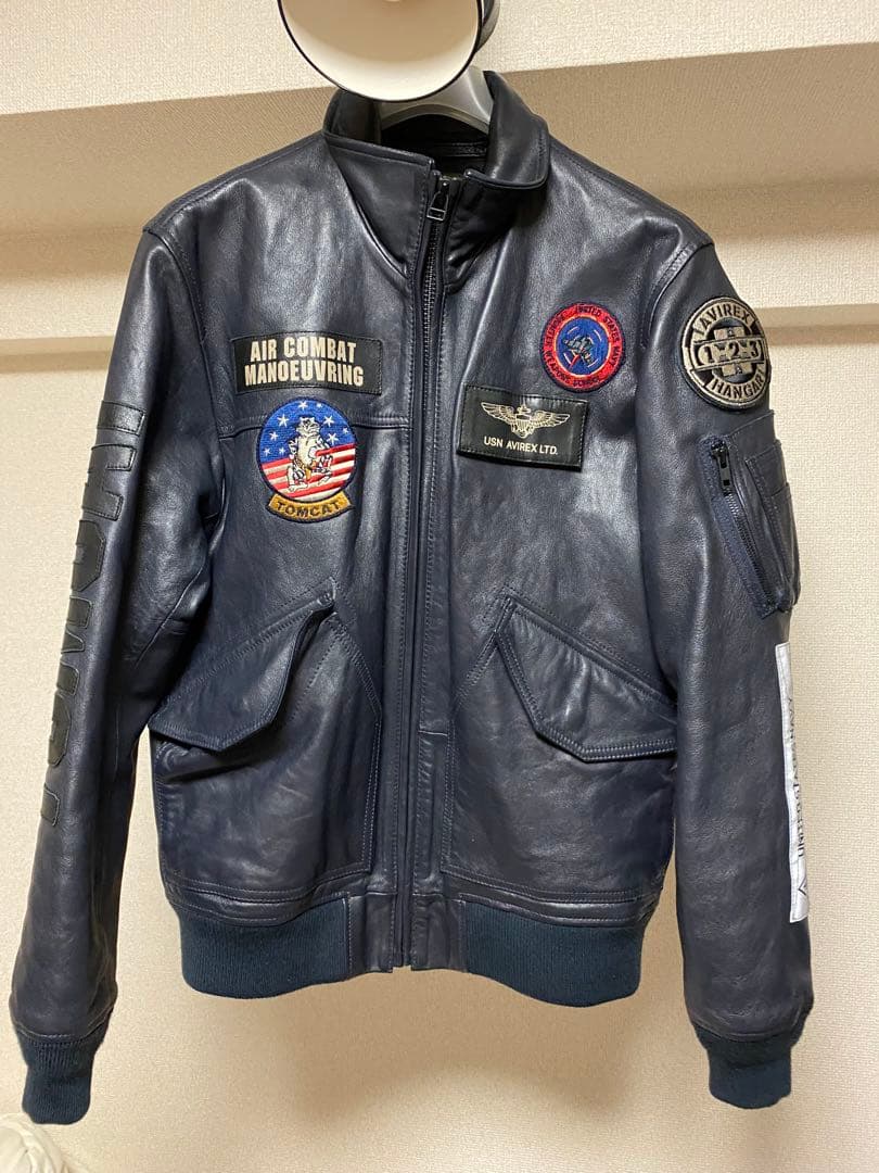 【入手困難】AVIREX LEATHER TOP GUN/レザージャケット