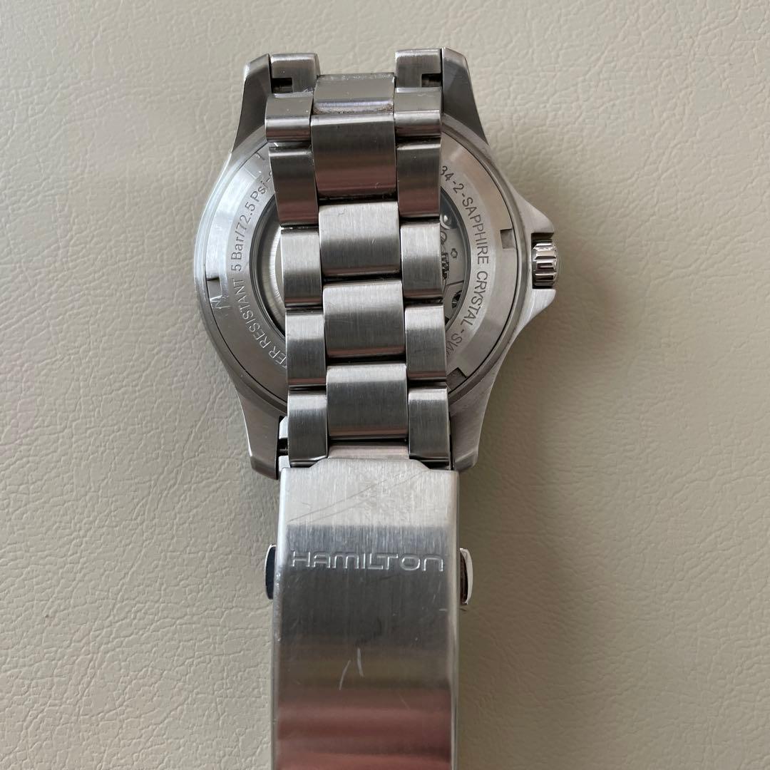 HAMILTON 自動巻き時計 グレー