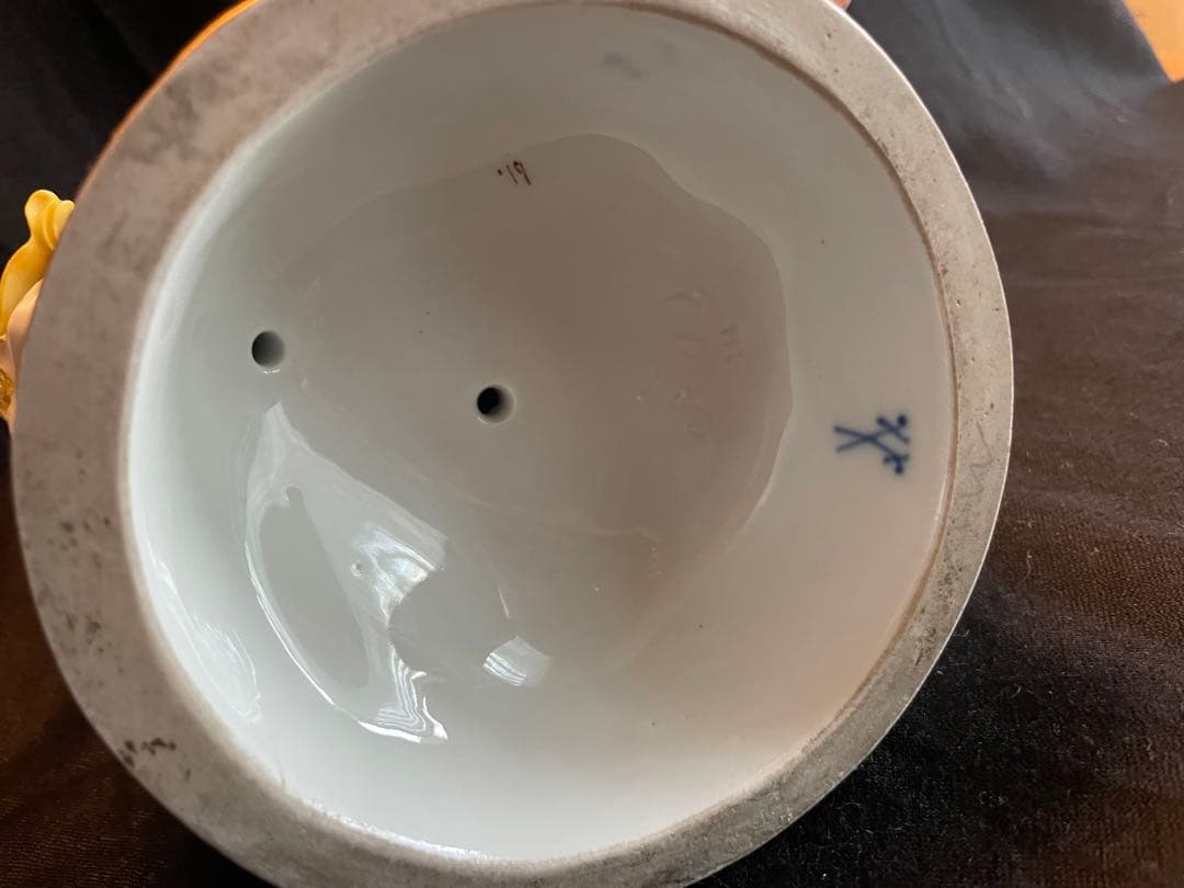 【美品】古マイセン フィギュリン 1級品