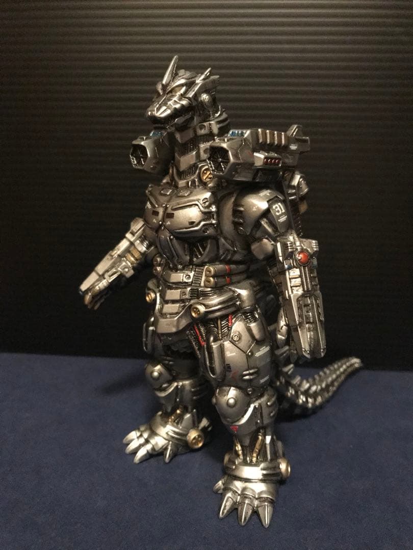 バンダイ ムービーモンスターシリーズ メカゴジラ 重武装型 2004　リペイント