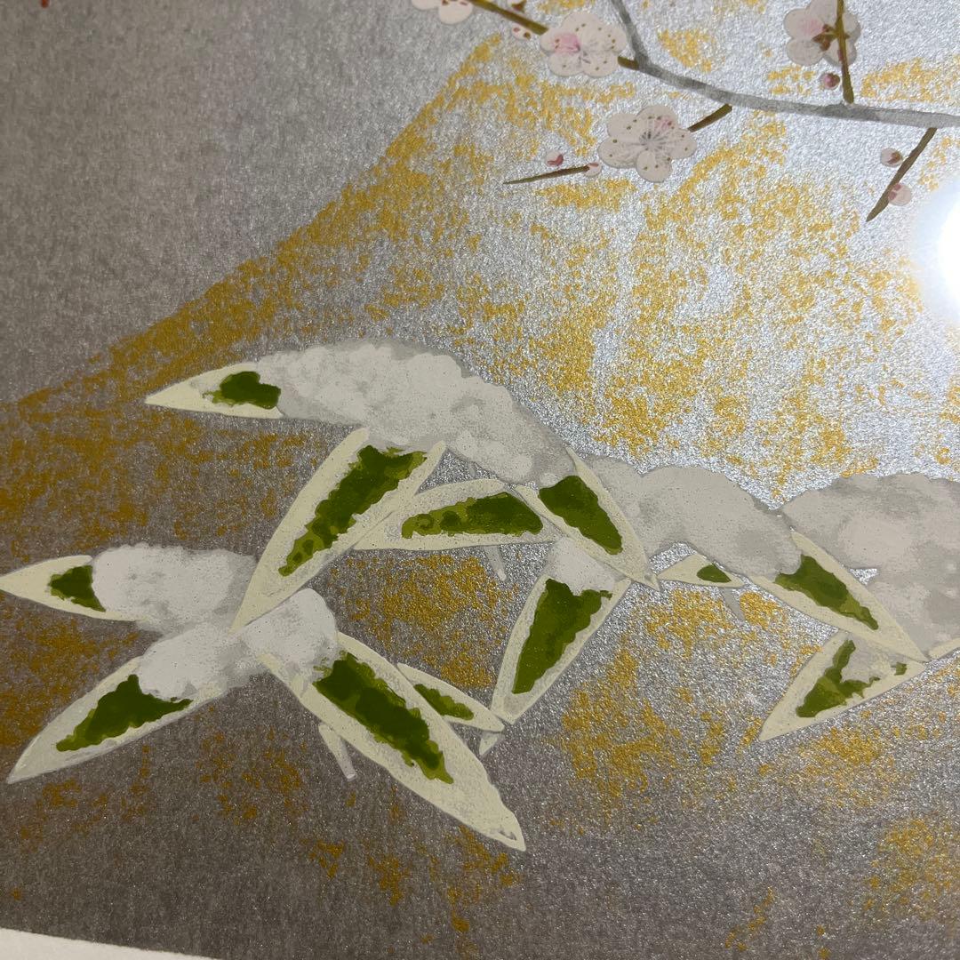 レア！！！　上村淳之 シルクスクリーン 鳥の四季