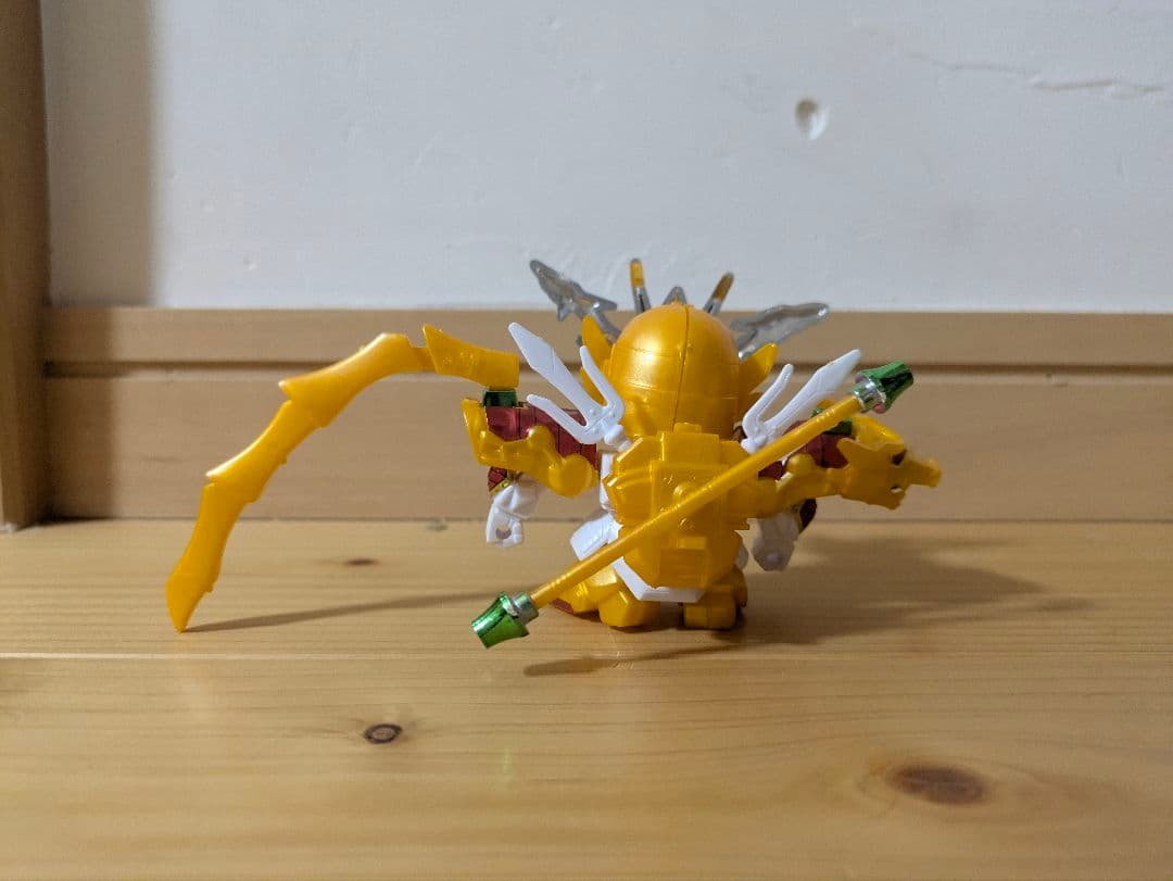 sdガンダム 超機動大将軍 天鎧王 輝龍頑駄無 2体セット 組立済 ジャンク