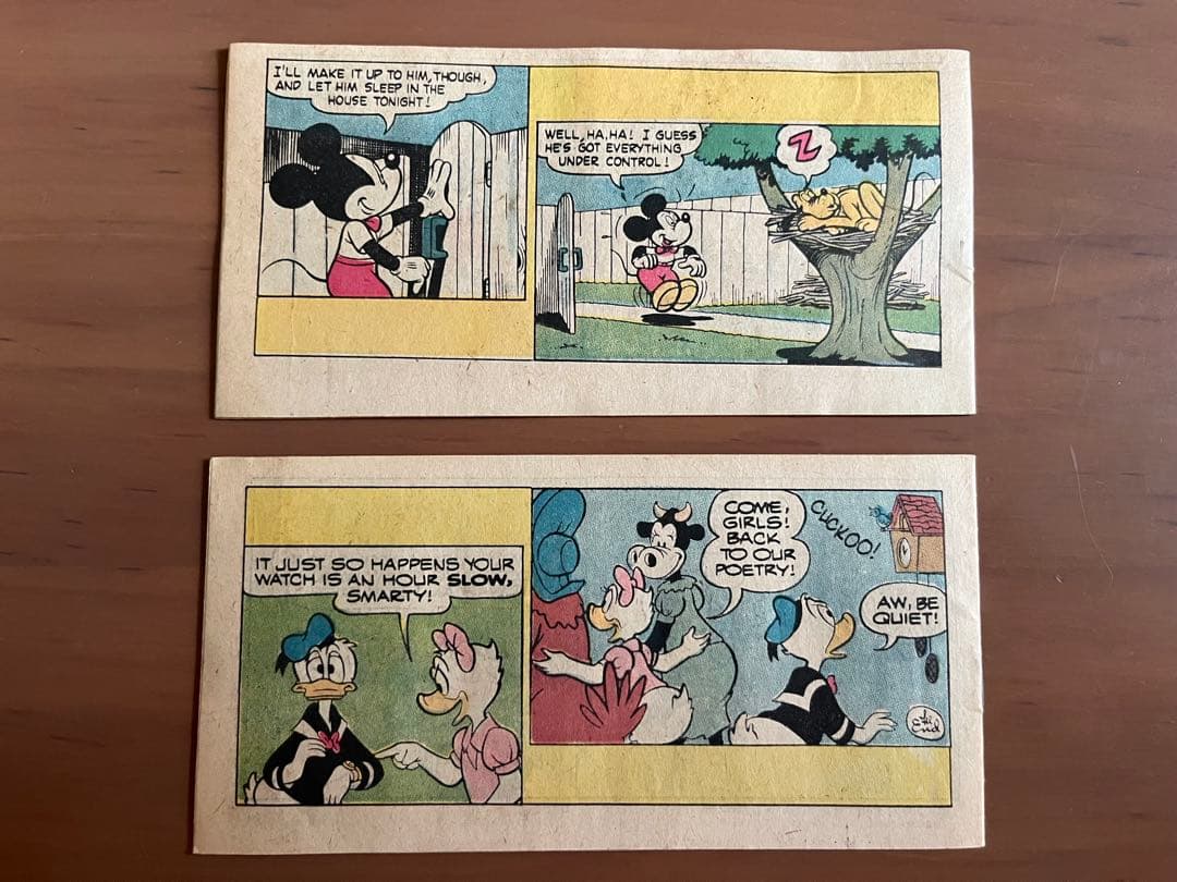 希少ビンテージ ミッキー ドナルド コミックブック MADE IN USA
