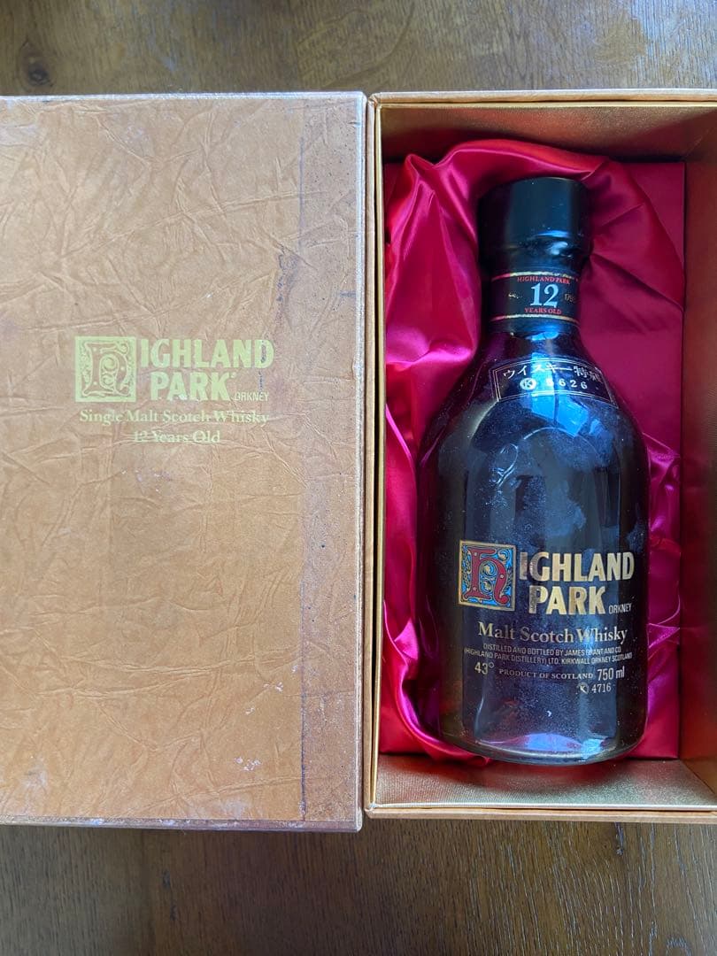 HIGHLAND PARK 12 YEARS OLD 750ml シルクプリント