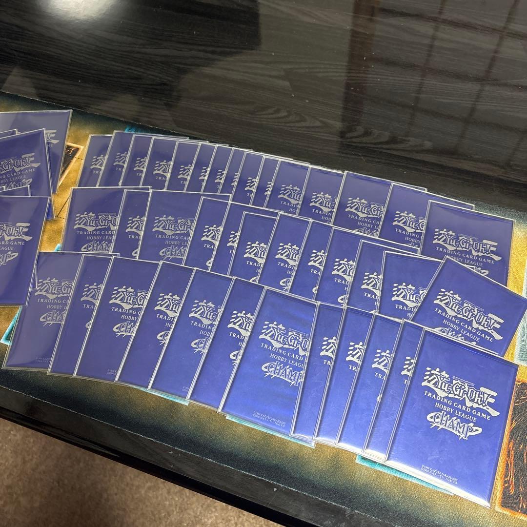 大会構築　エクソシスター　デッキ　青champスリーブ55枚付き　遊戯王