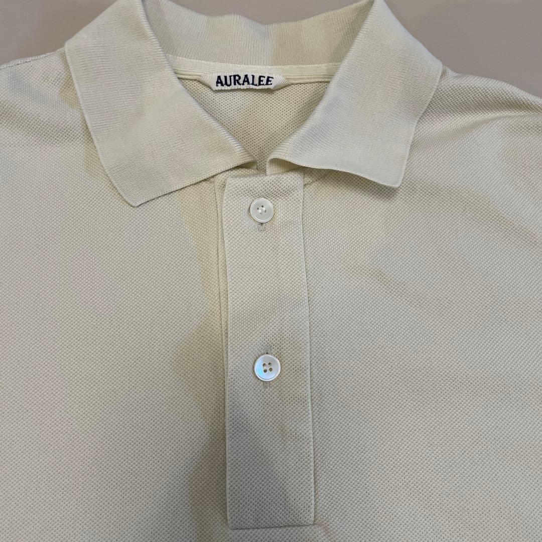 2023ss AURALEE オーラリー　半袖　ポロシャツ