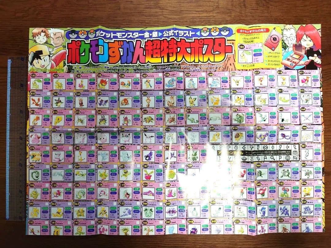 【ポケカ旧裏】コロコロ付録 カードカタログ 7枚セット