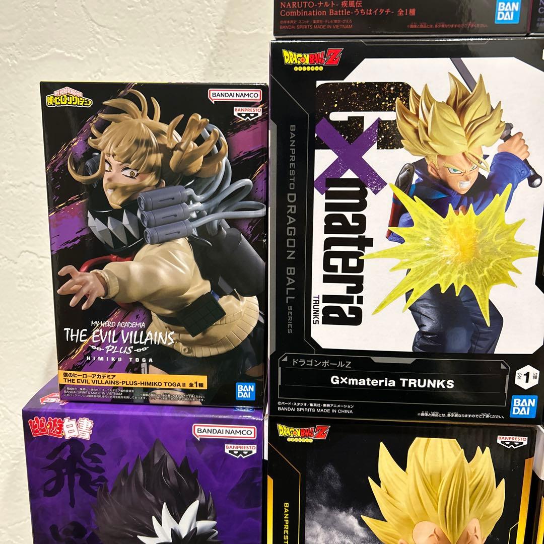 【得】フィギュア 10体セット ドラゴンボール ナルトヒロアカ 幽遊白書 遊戯王