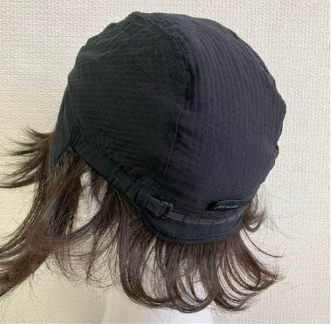 お値下げしましたMALIBU　マリブ　ウィッグ人毛　ファイバー　耐熱性ミックス