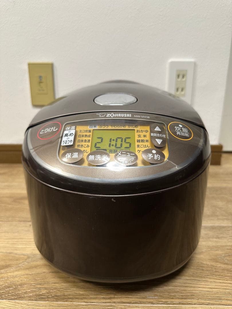 象印 IH炊飯ジャー NW-VH18 2022年製