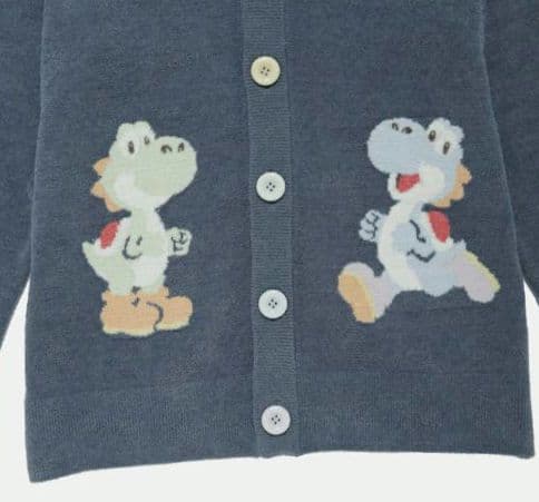 gelatopique ヨッシージャガードカーディガン