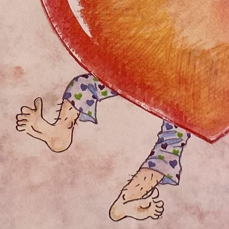 梅澤冨美男、【お父さん】、希少な額装用画集より、新品額装付、状態良好