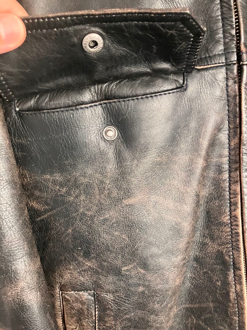 限定出品 OLD GAP 米国版　cow leather