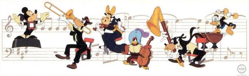 ディズニー セル画「Symphony Hour（シンフォニー・アワー）」限定